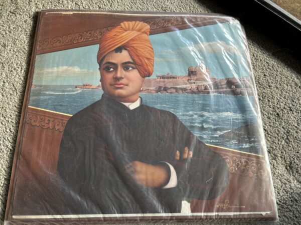 Poster  Swami Vivekananda in front of Kanya Kumari Temple