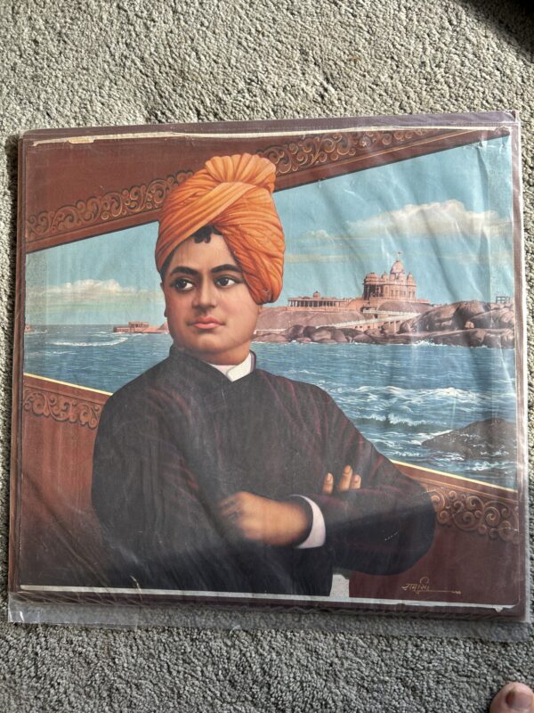 Poster  Vivekananda at Kanya Kumari Rock