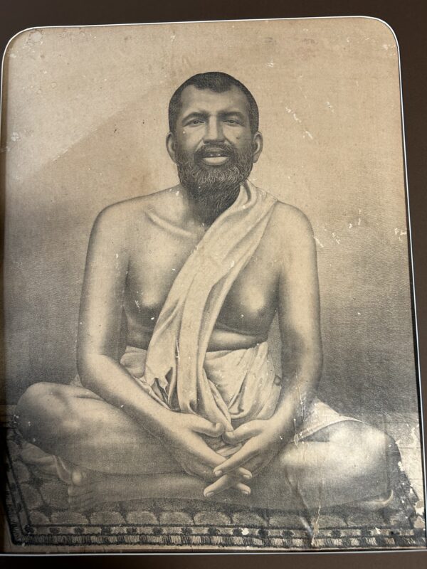 Poster  Ramakrishna original print likely from 1890s or so