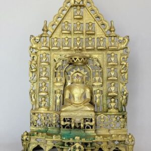 Jain Altar, 15th century or early  11 inches tall