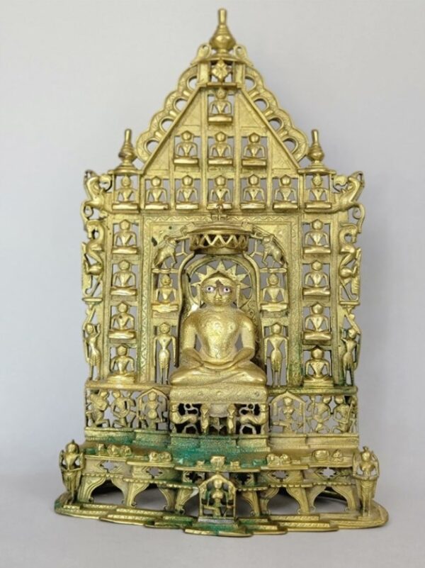 Jain Altar, 15th century or early  11 inches tall