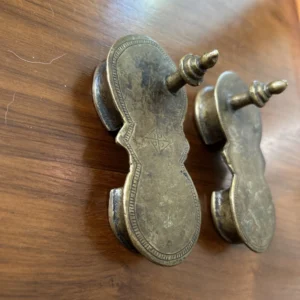 Padukas, brass 4"